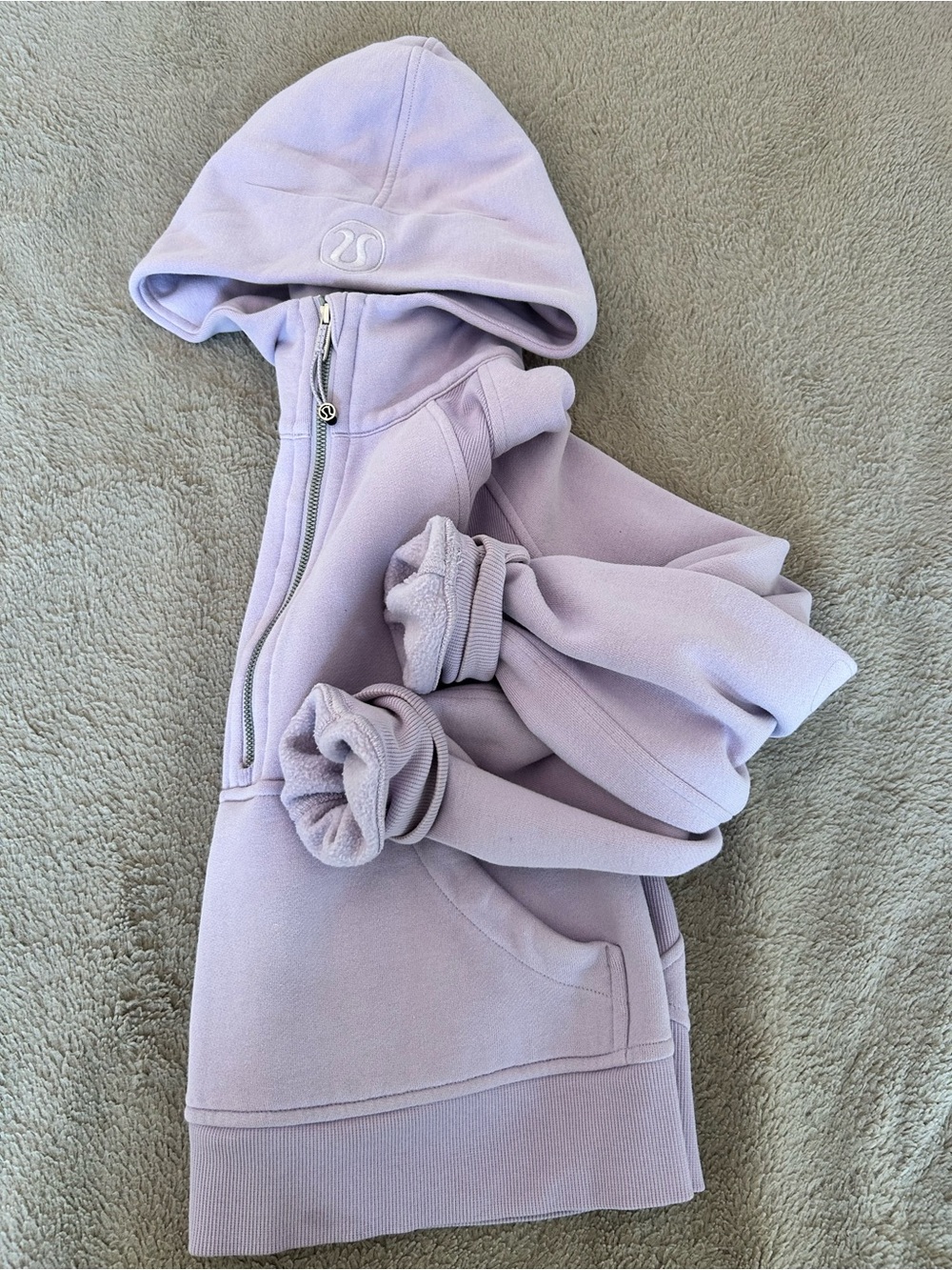 Lilac LuLu Lemon Hooded Scuba